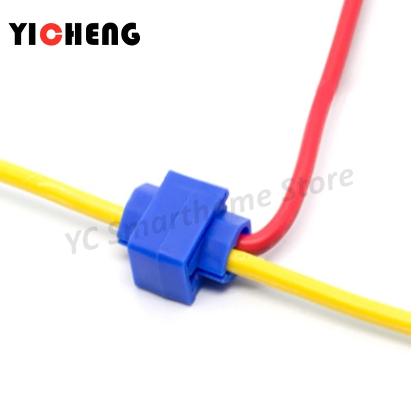100 шт. волоконно оптический кабель Разъем быстрой фиксации терминал Red22-18AWG Blue18-14 AWG Yellow12-10AWG динамик зажимный винт разъем провода
