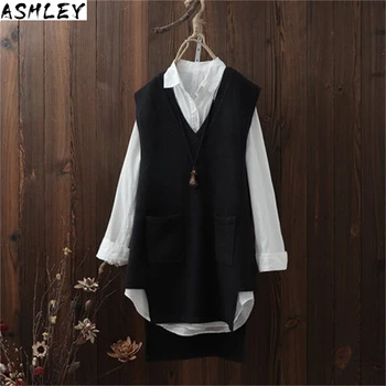 

Size Dress Pluz Women 2020 Spring and Autumn New Ladies Dress Casual Long Sleeve Solid Color Cotton Women Clothing