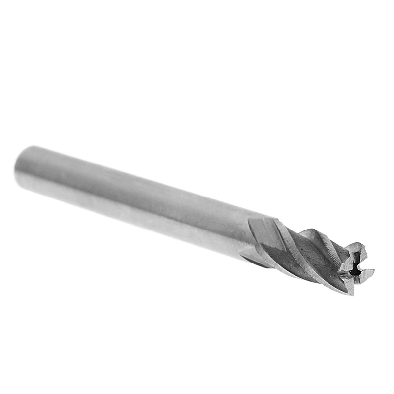 10pcs/set 1.5-6mm HSS Straight Shank 4 Flute End Mill Cutter CNC Drill Bit Tool 35ED