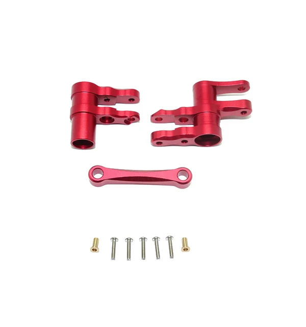 GPM 1/10 GT4-TEC 2.0 83056-4 Flat Sports Car Upgrade Accessories Metal Aluminum Alloy Steering Group RC Car Parts