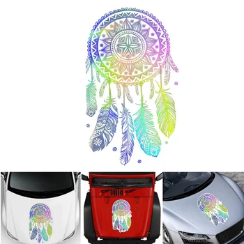 

80X45cm Car Hood Vinyl Decal Tattoos Sticker for Jeep Wrangler Totem Cover Hood Car Sticker