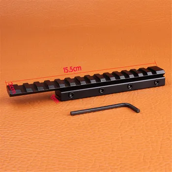 

ohhunt Tactical 11mm to 20mm Picatinny Weaver Rail Scope Extension D0026 Mount Base Adapter Converter For Hunting