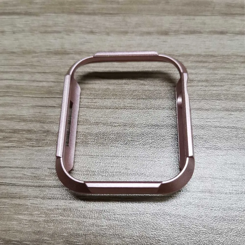 Rose pink Тонкий пластиковый бампер серии 5 4 чехол для Apple Watch 5 корпус 40 мм 44 мм легкое средство защиты ПК Рамка для Аксессуары для iwatch - Цвет: Rose pink
