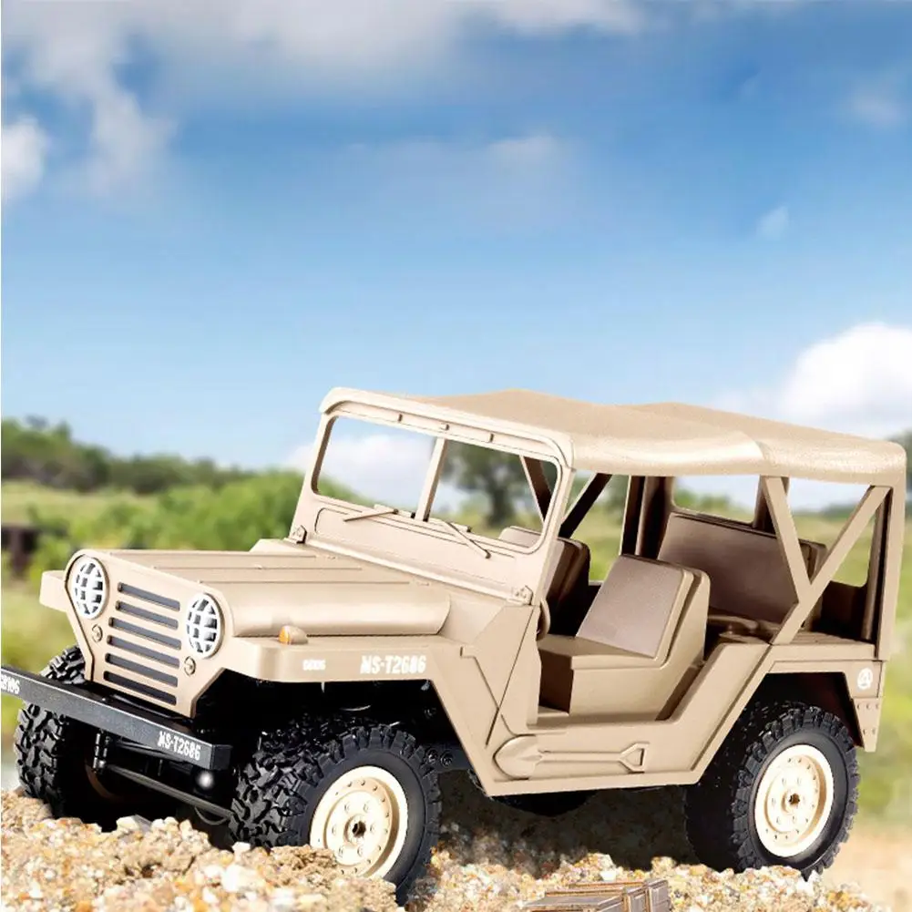 BG1522 4WD Off-road 1:14 Full-scale RC Climbing Car 2.4G Remote Control Car Charging