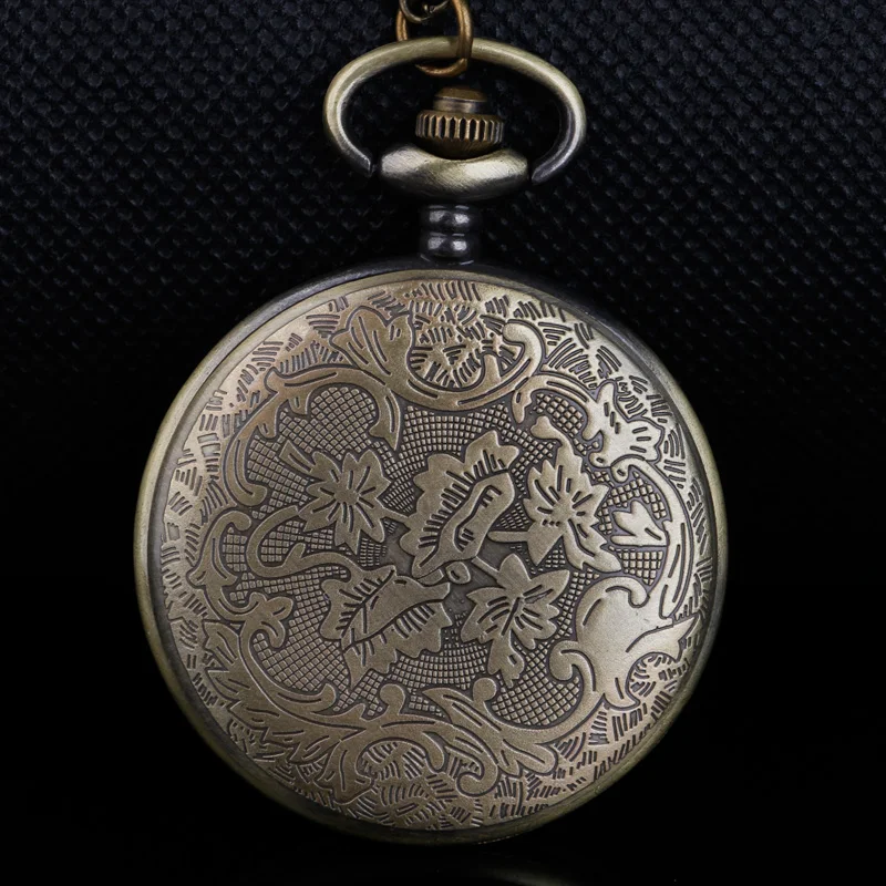 Anime Themed Quartz Pocket Watch 컬러 다이얼 숙녀 친구 어린이 선물 시계 목걸이 체인 cadeau femme