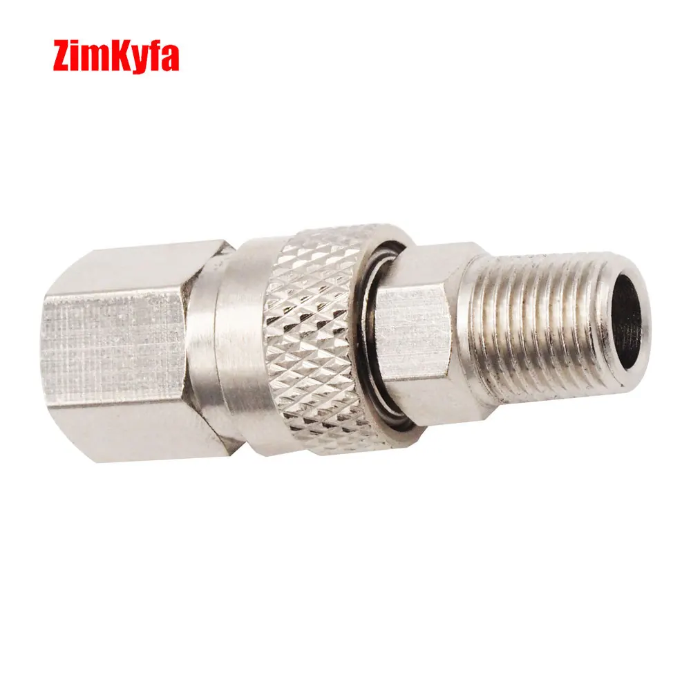 Paintball PCP Air Rifle 8mm Quick Release Disconnect Coupler Fitting Male & Female Kits 1/8