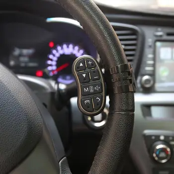 

Universal Hands Free Bluetooth Generation 8 Buttons DVD GPS Player Phone Steering Wheel Control Key With Audio Volume