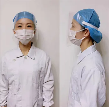 

Safety Face Shield With Clear Adjustable anti-epidemic and anti-fog mask Flip-up Visor Shop Garden Industry Dental Anti Dust Hot