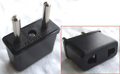 

DHL/EMS 250x High Quality US To EU European US Adapter Plug Power Travel Adapter Converter-A8