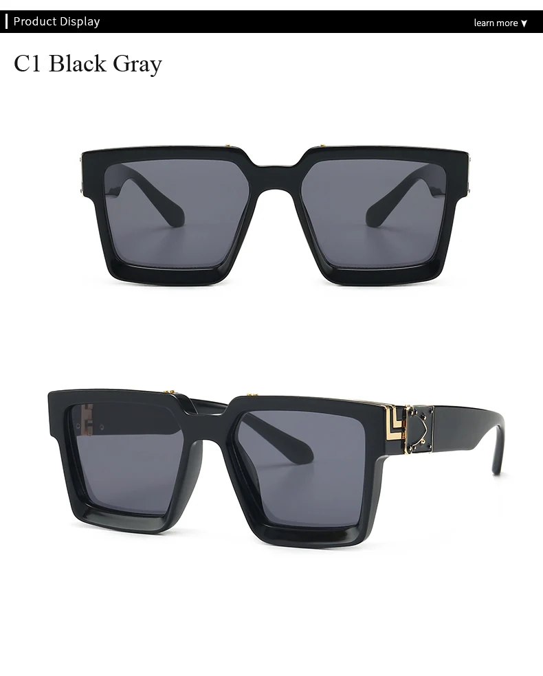 Retro Square Sunglasses 5