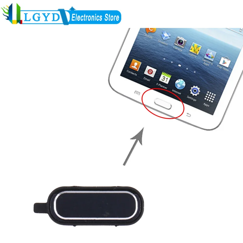 Кнопка домой запасные части для Samsung Galaxy Tab 3 7 0 SM-T210/T211/T217 домашний - Цена: 191,22 руб.