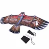 3D 1.1m Flat Eagle Kite Big Fly Bird Kite For Children Flying Bird Kites Windsock Outdoor Toys Garden Cloth Toys For Kids 3