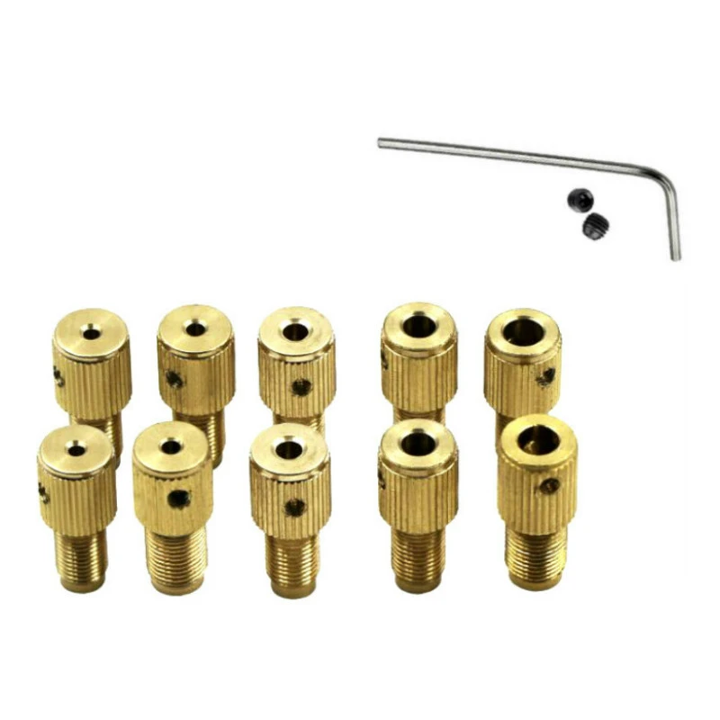 Сверло M8/M7 патрон ДИ Зажим микро сверло приспособление латунный вал