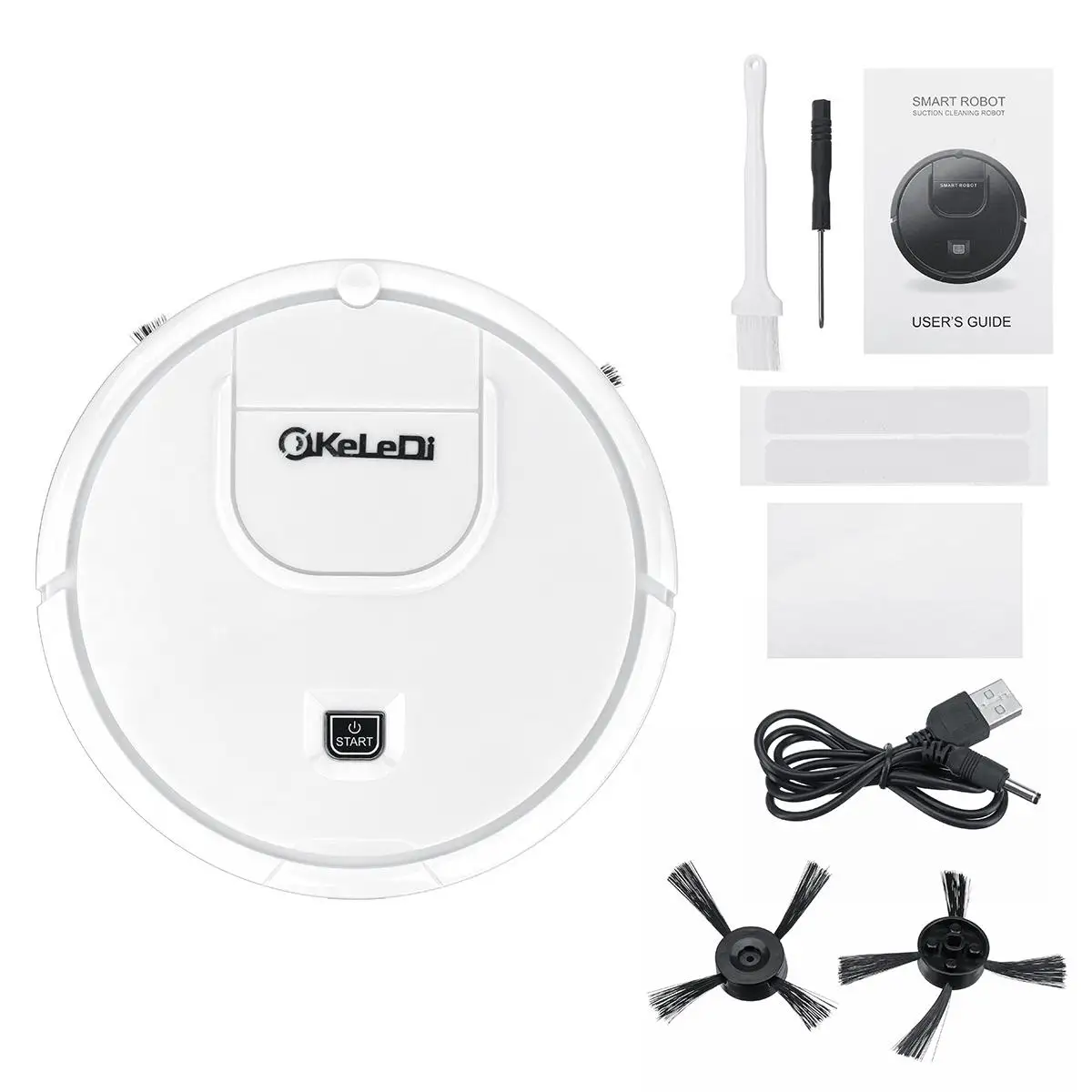 US $24.51 1800Pa Robot Vacuum Cleaner For Home Kitchen LowNoise 3 IN 1 Auto Smart Sweeping Robot Vacuum Dry Wet Sweeping Vacuum Cleaner