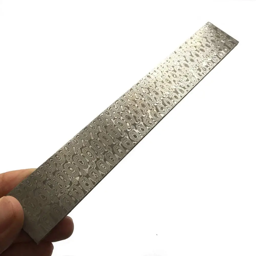 DIY нож для изготовления дамасской стали лезвие ножа заготовка Пустая шкала VG10 ядро лезвие сырье бар термообработка