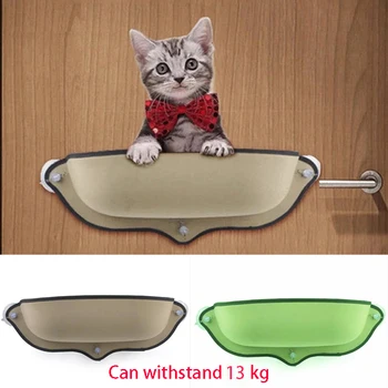 

Cat Shape Pet Hanging Beds Cat Sunny Seat Window Mount Pet Cat Hammock Comfortable Cat Pet Bed Shelf Seat Beds