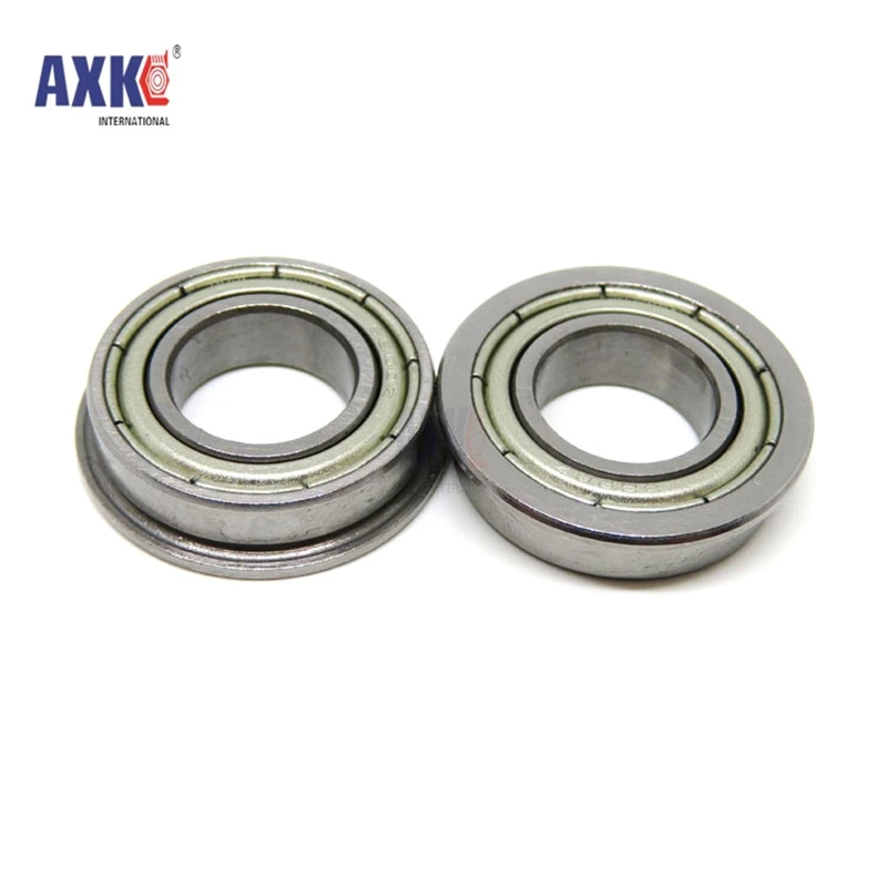 2pcs F6800ZZ F6801ZZ F6802ZZ F6803ZZ F6804ZZ F6805ZZ 25x37x7mm Flange Thin Wall Ball Bearing Metal Shielded Flanged Bearings