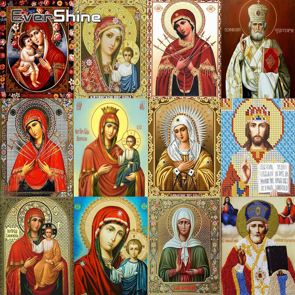 5D DIY Diamond Painting Cross Stitch Portrait
