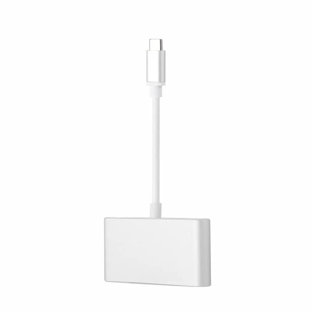 Новые Тип C USB-C до 4-Порты и разъёмы док-станция USB 2,0 адаптер 5 Гбит/с для Apple Macbook невмешательства дизайн Plug and Play