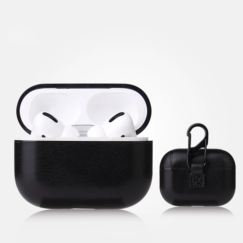 Кожаный чехол из искусственной кожи для Airpods Pro, чехол с рисунком Crazy Horse, противоударный защитный чехол для наушников Air Pod Pro, чехол - Цвет: 05