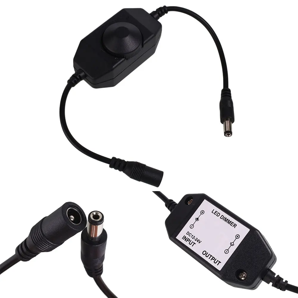 12V 6A 72 Вт с регулятором света регулировка яркости регулируемое управление ручка для Светодиодный свет
