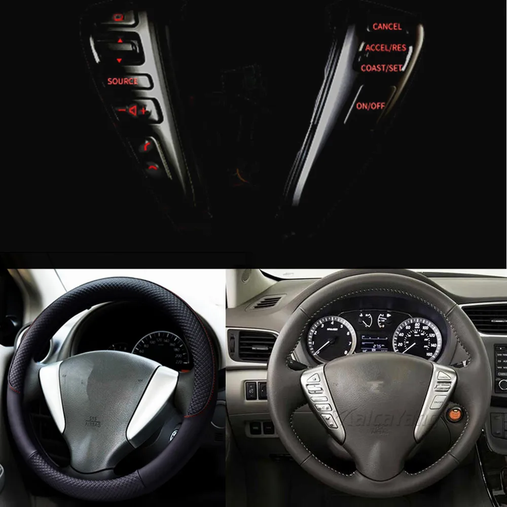 Стайлинг автомобиля переключатели Bluetooth на руль круиз контроля для NISSAN TIIDA SENTRA SUNNY