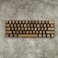Walnut Wooden Keycaps Original Design Artisan Keycap OEM Profile For Cross Shaft Cherry Mx Switch Mechanical Keyboard - Image 5