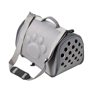 

EVA Dog Carrier Foldable Pet Crate Handbag For Small Dog Cat Breathable Puppy Carrying Bag Outdoor Travel Pet Carry Shoulder Bag