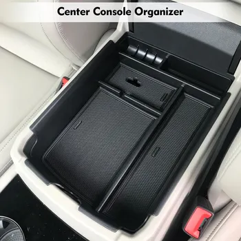

Center Console Organizer Armrest Storage Box Compatible Car Central Armrest Storage Box Car Accessories Interior