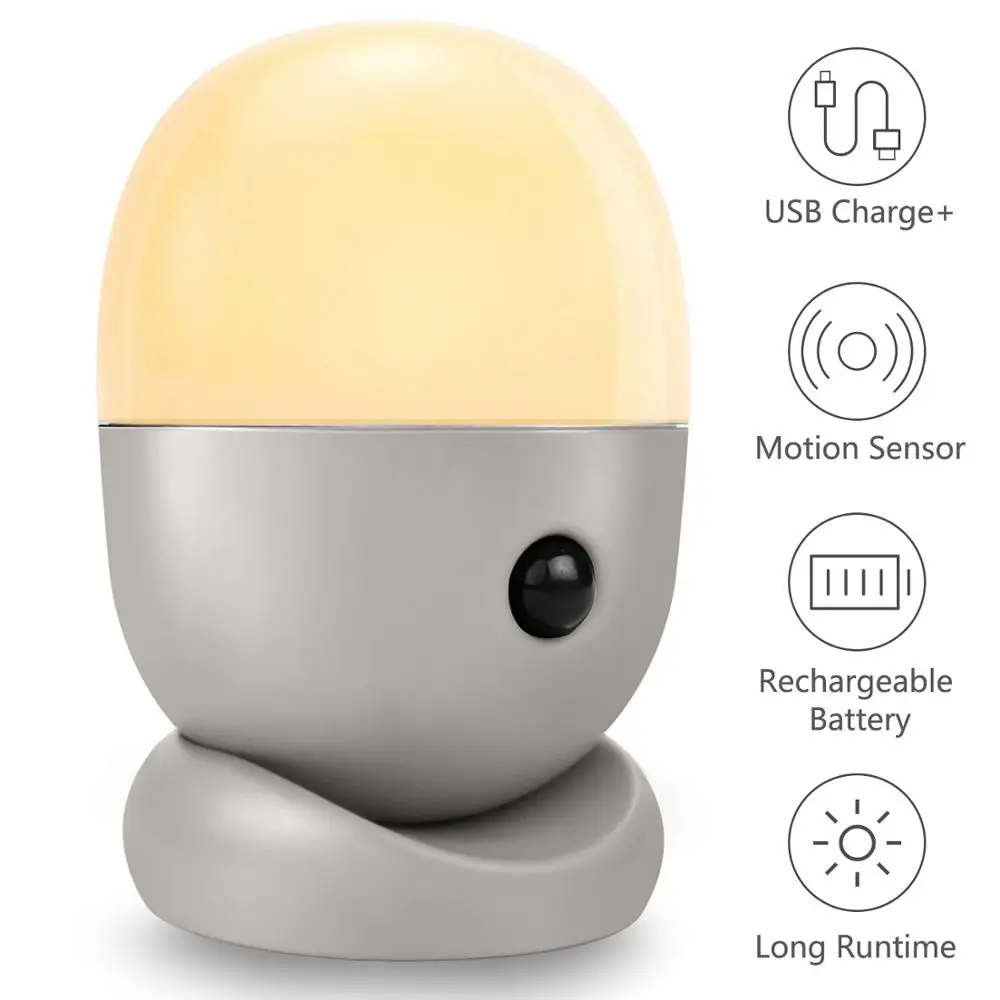 Wireless Led Night Light Sensor Wall Lamp Usb Battery Nightlight Corridor Lamp For Baby Kids Children Bedroom Bathroom Led Night Lights Aliexpress