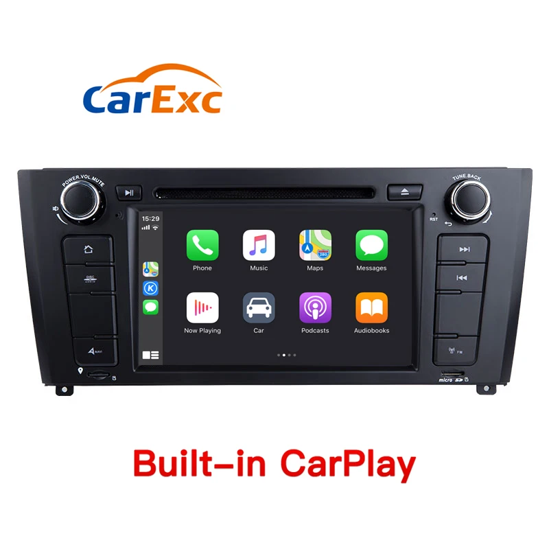 Android 9 0 Авторадио GPS Навигация стерео система с CarPlay для BMW E81 E82 E88 116i 118i