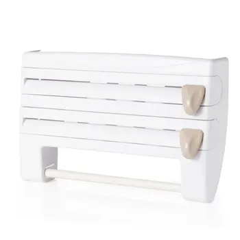 

Kitchen Multifunctional Storage Rack ABS Condiment Storage Rack Wall-mounted Multi-layer Rack Non-folding Rack Wall Mounted Type