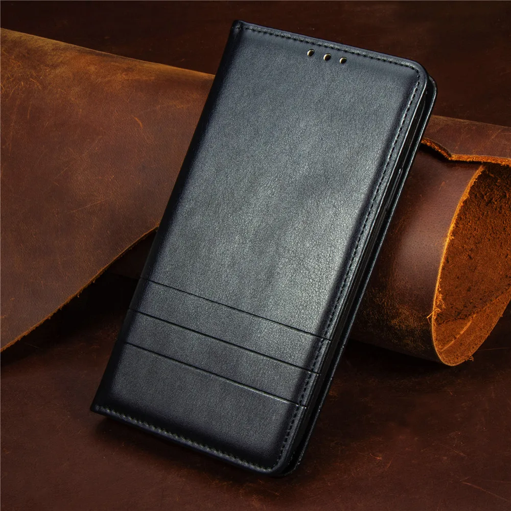 Чехол бумажник для Huawei Y9 Y7 Y6 Y5 Y3 II Prime Pro Lite 2019 2018 2017 чехол 2016 кожаный в стиле ретро с