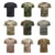 Спорт На Открытом Воздухе Мужские Футболки Камуфляж Multicam Quick Dry O Образным Вырезом С Коротким Рукавом Топы Рубашка Плюс Размер M-3XL Футболка Аксессуары