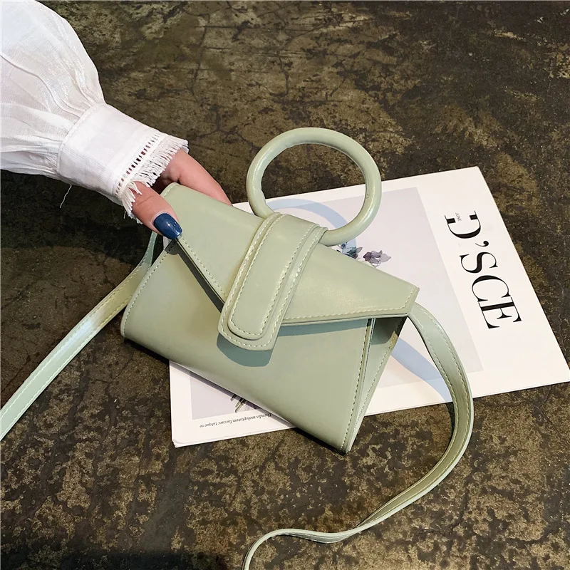 

New Arrival Bag Women's 2019 New Style Korean-style Hand bai da xiao Square Bag Fashion Retro Crossbody Bag