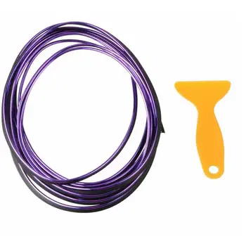 

5m Universal Auto Dashboard Gap Trim Strip Car Interior Decorative Strip Sticker Car Styling Accessories