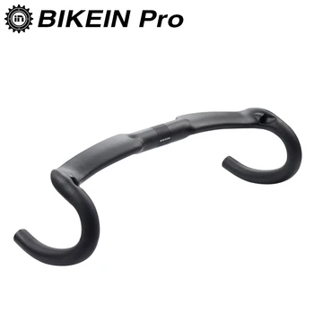 

BIKEIN Lite 3k Carbon Aerodynamics Road Handlebar 400/420/440mm Cycling Bike Drop Bar Matte/Glossy Bicycle Parts Ultralight 250g