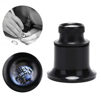 

20X Jewelers Eye Loupe Loop Magnifier Magnifying Glass Watchmakers Jewelry Tools