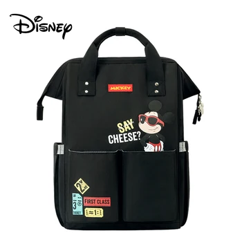 

Disney Diaper Bag Backpack Baby Bags for Mom Wet Bag Fashion Mummy Maternity Diaper Organizer Mickey Minnie Carriage Pram Usb