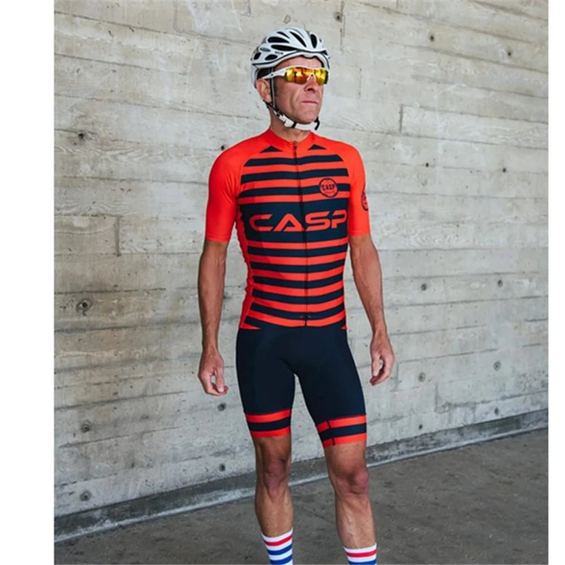 

CASP 2020 pro team mens cycling clothing ropa conjunto masculino ciclismo bike jersey sportswear bib shorts sets mtb cycle kit