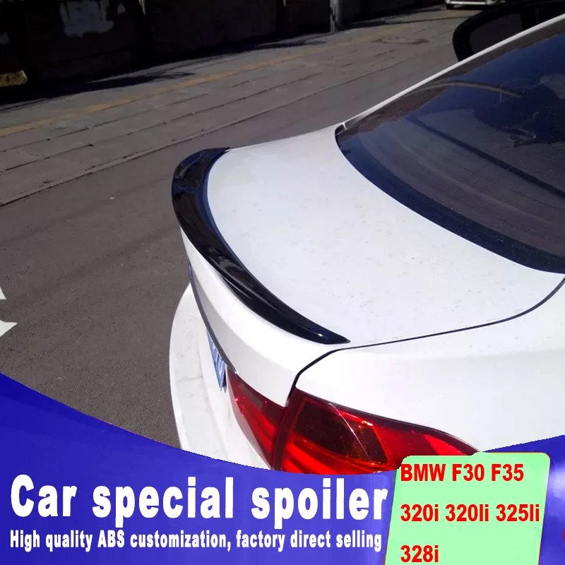 Спойлер для BMW F30 F35 Новый дизайн 2013 2014 2015 2016 2017 высококачественный материал АБС