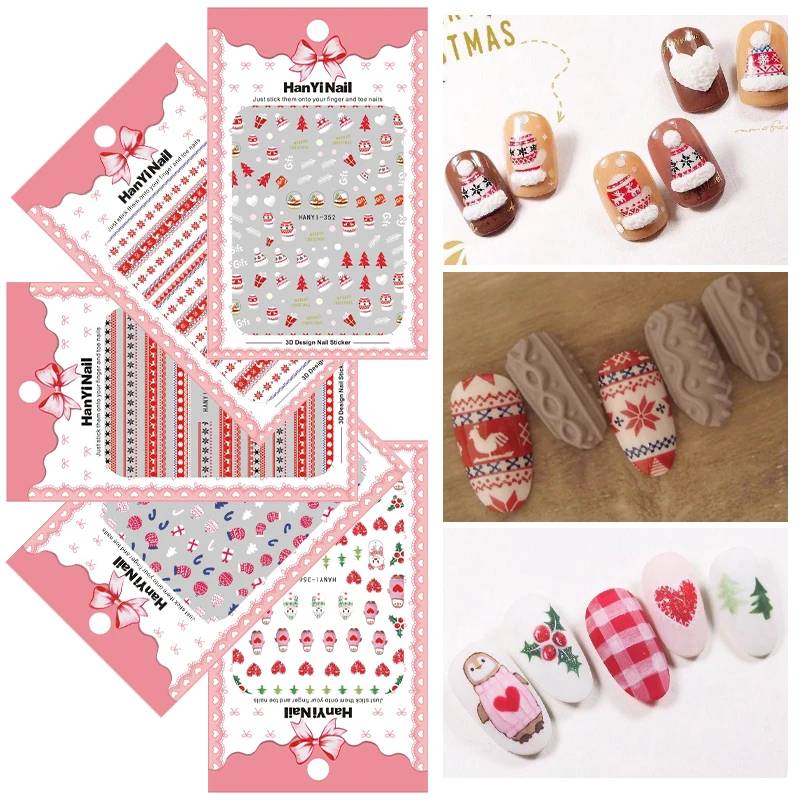 

1 Sheet Colorful Nail Sticker Flower Leaves Number Lines Mixed Patterns Nail Art Adhesive Transfer Sticker for Nails DIY Design