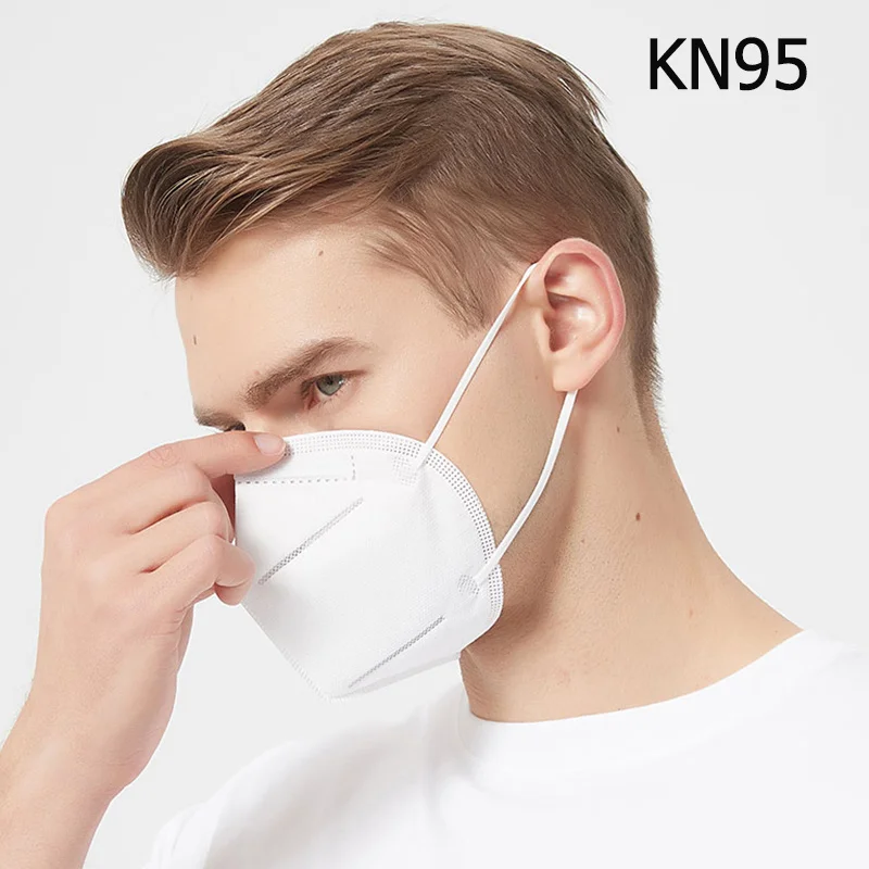 

10/20 Pcs KN95 CE Certification Face Mask Anti Influenza N95 Mouth Mask Dust Mask Same Protective as KF94 FFP2