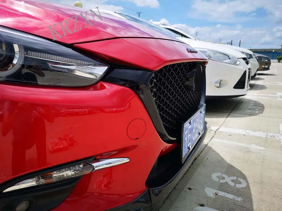 Решетка для передней гонки Axela подходящая Mazda 3 Sport 2017 2018 грили|Гоночные решетки| |