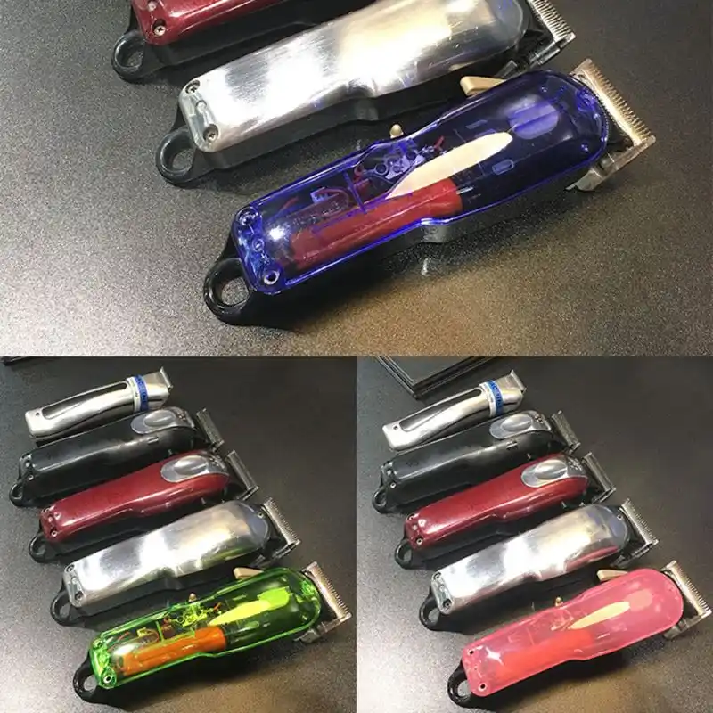 wahl transparent case