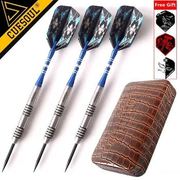 

CUESOUL Professional Darts 90% Tungsten Steel Tip Darts 26g 15cm With Aluminium Shafts 5 Types