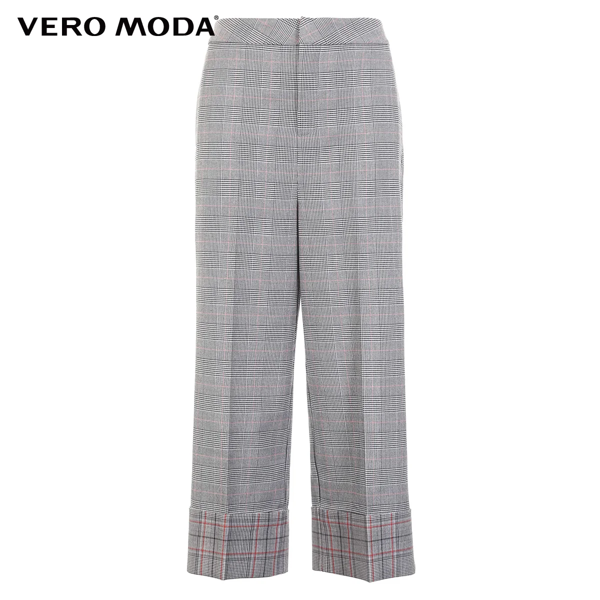 Vero Moda женские укороченные брюки в клетку со средней посадкой | 319150503