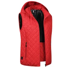 ZYNNEVA теплый жилет с электрическим подогревом зимний женский теплый жилет спереди и сзади Fever пальто перезаряжаемая теплая куртка GC1203