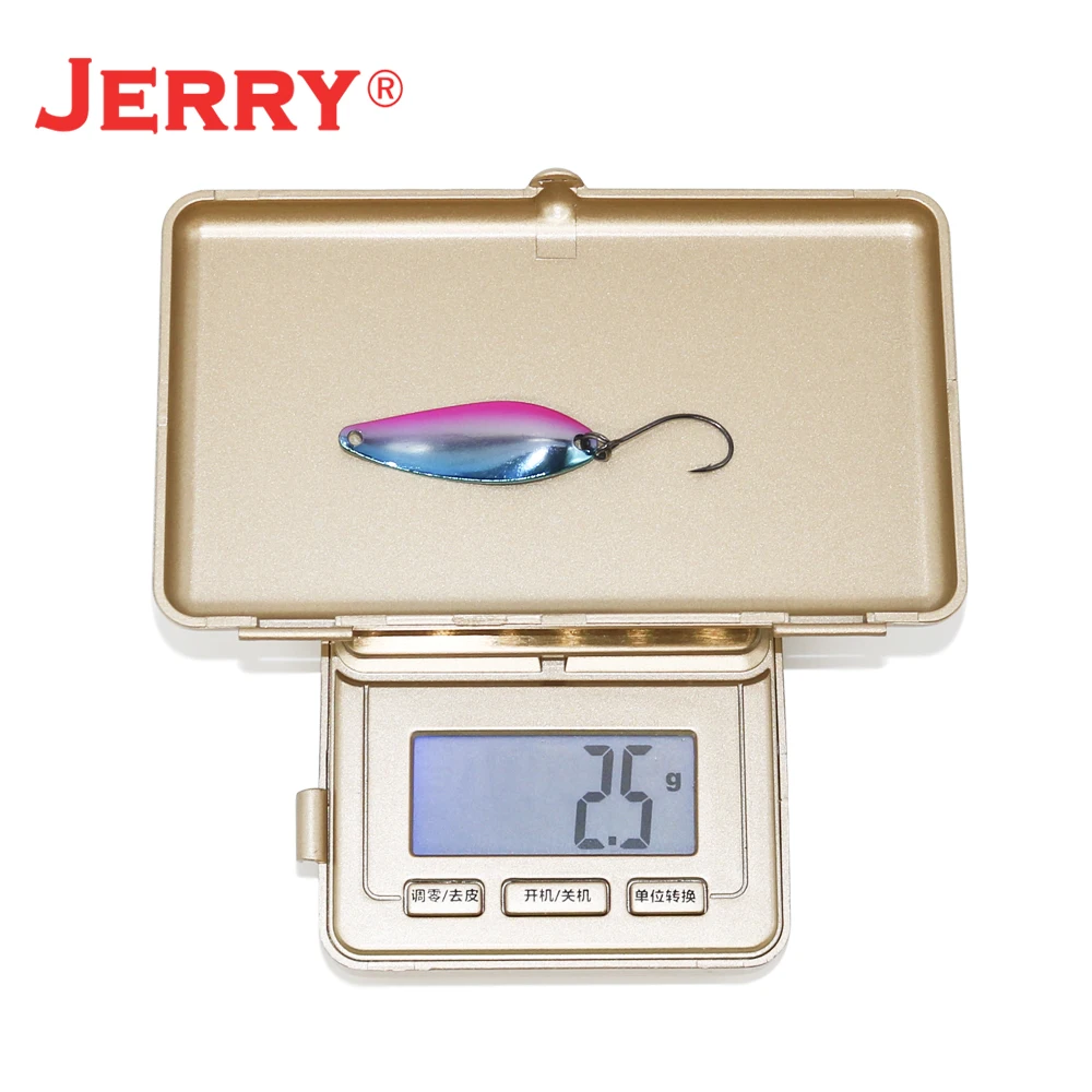 Jerry 1 шт. медные рыболовные ложки ярких цветов высококачественные безделушки