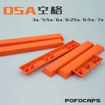 

1pc DSA profile PBT 3U 5.5U 6U 6.25U 6.5U 7U spacebar for MX switch mechanical keyboard space key cap 3X 5.5X 6X 6.25X 6.5X 7X